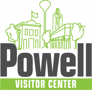 Transparent logo of Powell Visitor Center