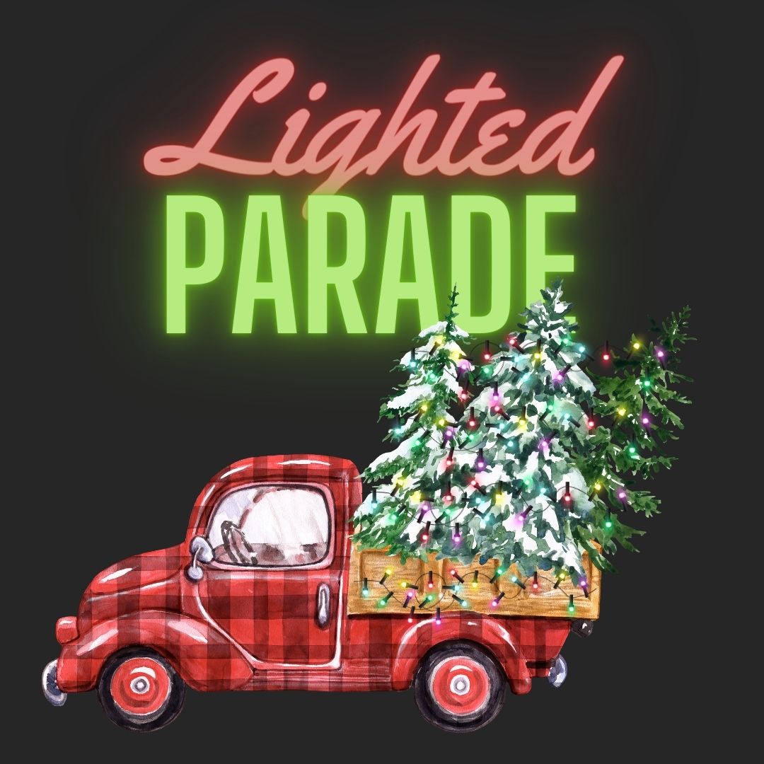 Lighted Parade Downtown Powell 2023