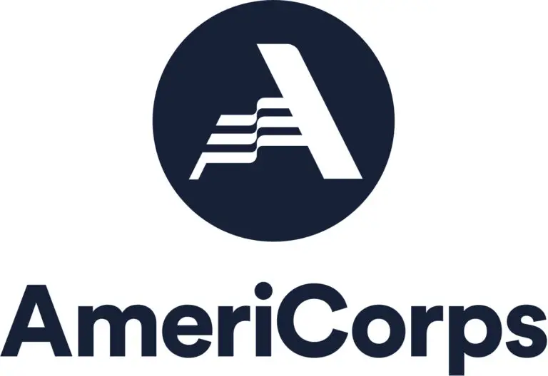 AmeriCorps stacked logo in navy